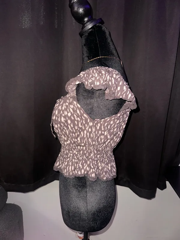 Boutique Baby Doll Blouse Shirt - Image 3