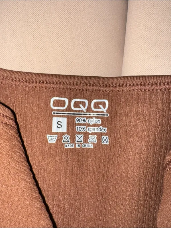 oqq bodysuit Brown - Image 2