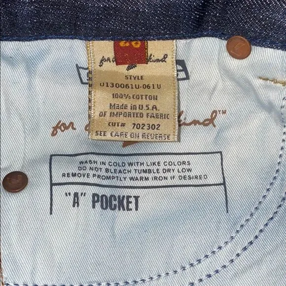 7 for‎ all mankind women’s a pocket jean capris size 26 waist - Image 5