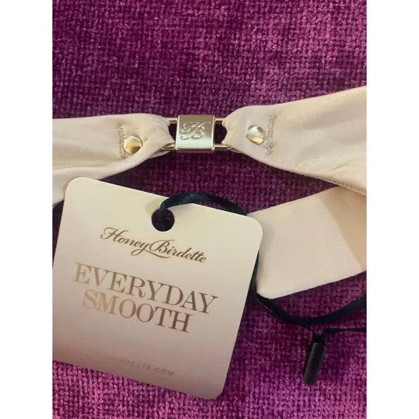 HONEY BIRDETTE Eveyday Smooth Suspender Garter Belt XS Toasted Almond - Image 5