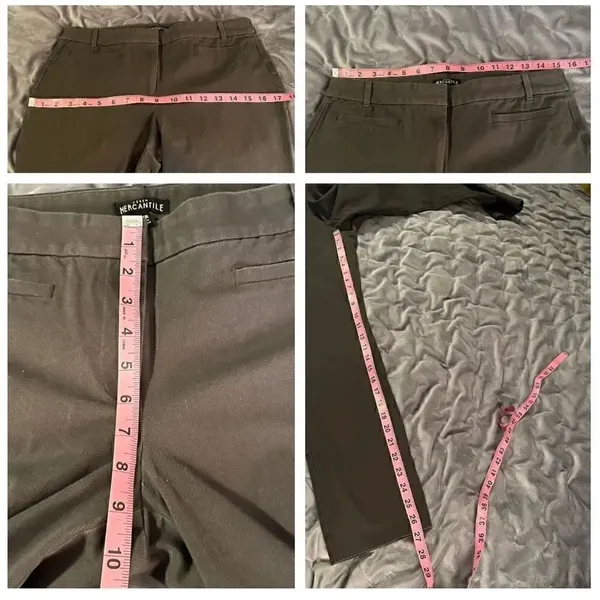 J.Crew Mercantile Skinny Ankle Pants Taupe Grey 10R - Image 7