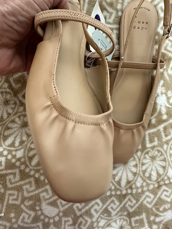 a new day Tan Slingback Ballet Flats - Image 3