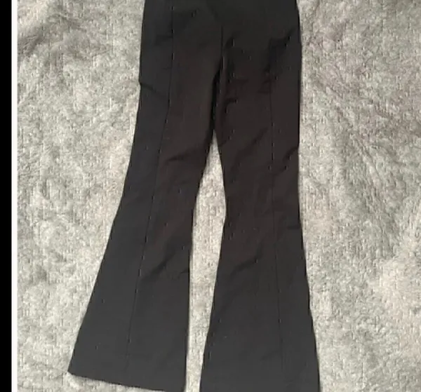 Real Deal Slit Pant In Black. - Image 5