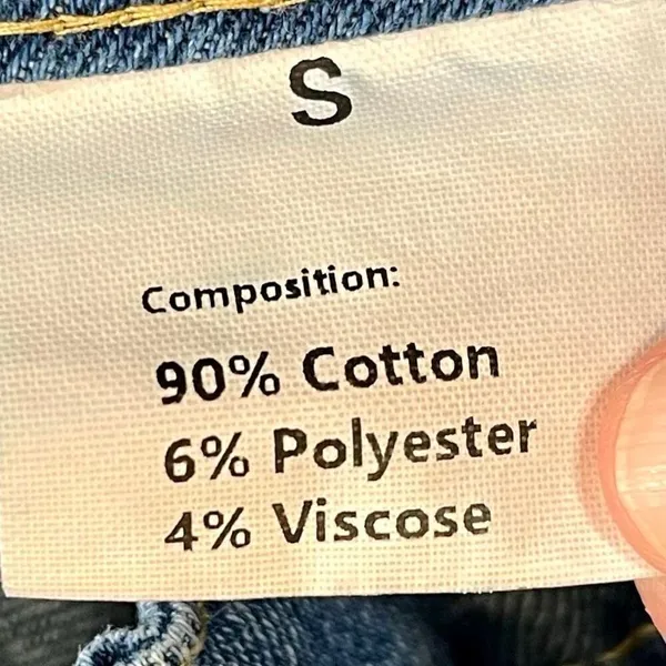 Women’s Pocket Cargo Denim Jeans Small - Image 8