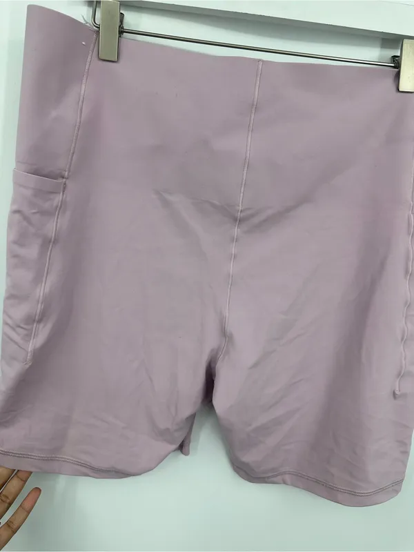 Aerie Offline Pink Seamless High Rise Biker Shorts Size 2XL - Image 5