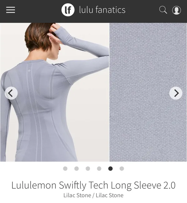 Lululemon Swiftly Tech Long Sleeves - Image 2