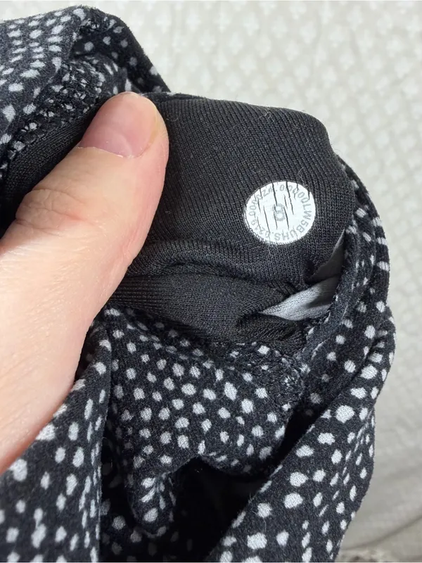 Lululemon Black White Free Spirit Align High Rise Leggings - Image 5