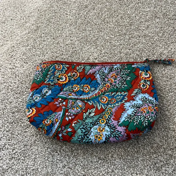 Vera Bradley Flowers + Feathers Pouch  - Image 3