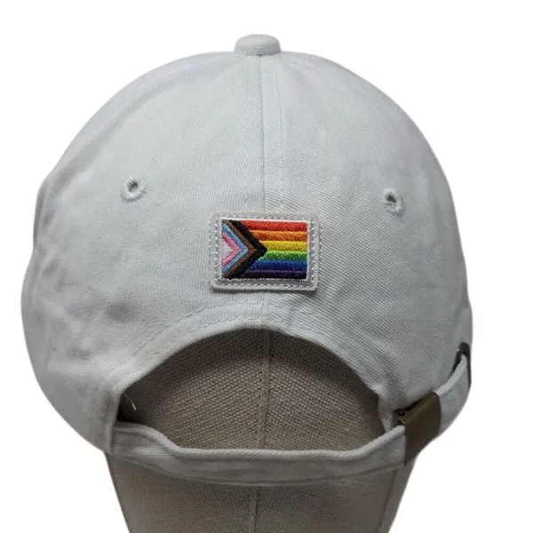 Deep Eddy Vodka Pride Rainbow Baseball Hat White - Image 2