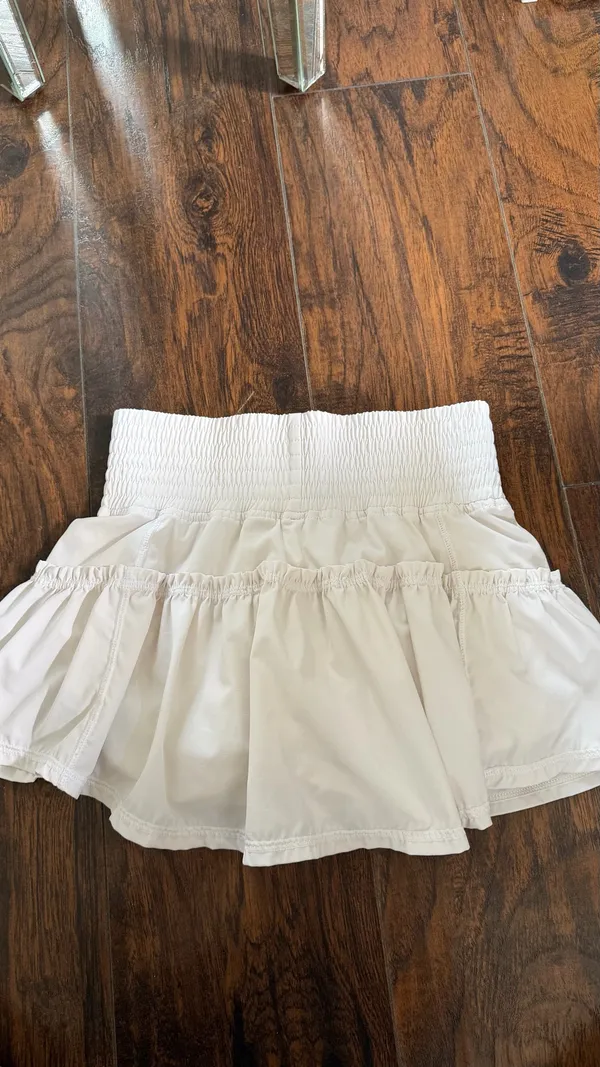 The bubble tennis skirt White - Image 2