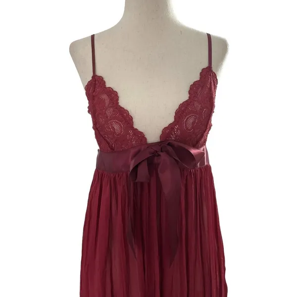 Victorias Secret Women Size Small Red Lingerie Intimate Sleepwear (10F-4P) - Image 4