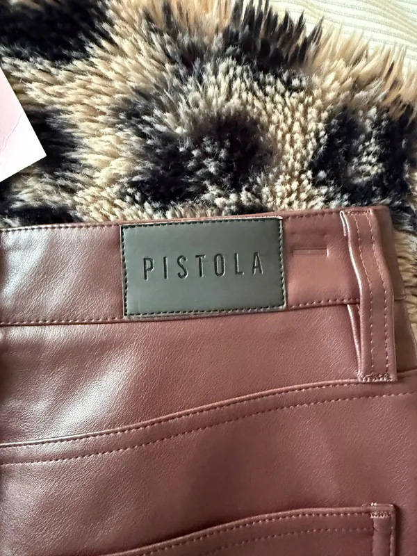 Pistola Leather Skirt Mini - Image 7