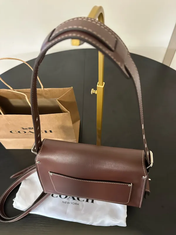 Coach Bag Shoulder Brown - Image 8