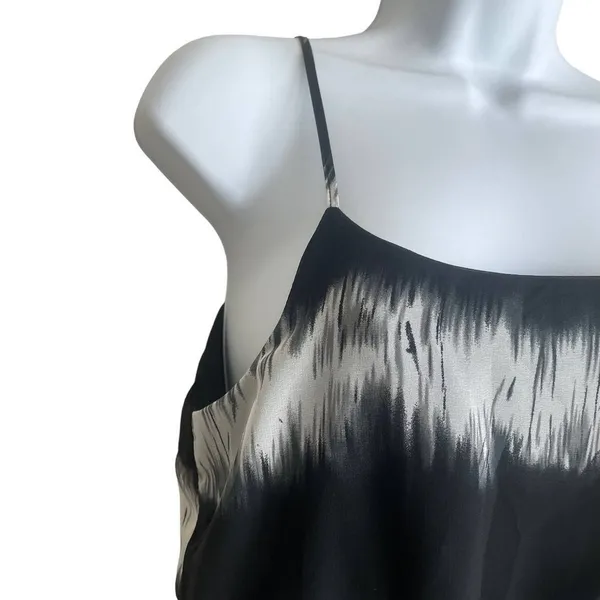 Lulus Women Boho Ethereal Maxi Dress S Black White Abstract‎ Ikat - Image 5