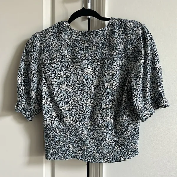 Abercrombie & Fitch - Blue Floral Crop Top - Image 2