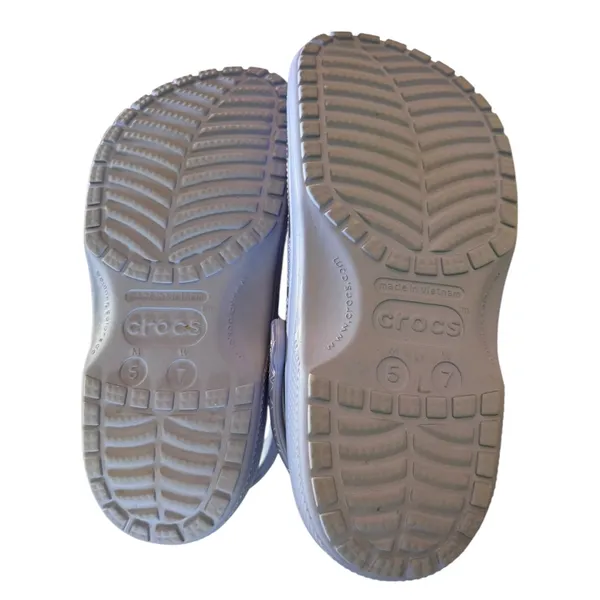 Crocs Disney Parks Purple 100th Anniversary Clog Shoe Size M 5 W 7 - Image 8