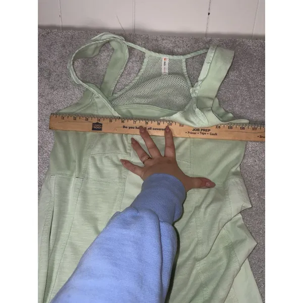 Anthropologie‎ Daily Practice Back Detail Green Maxi Dress Size S - Image 9
