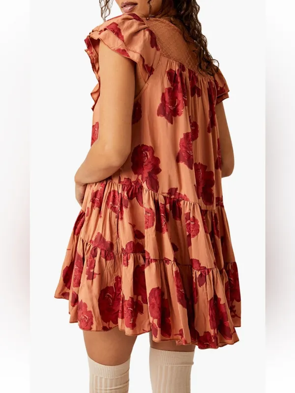 Free People Tilly Printed Tunic Dress - Image 3