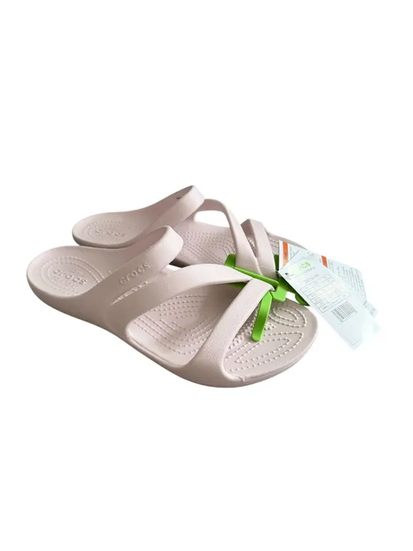 CROCS Kadee Pink Slides Sandals Sz 7 NEW NWT - Image 4