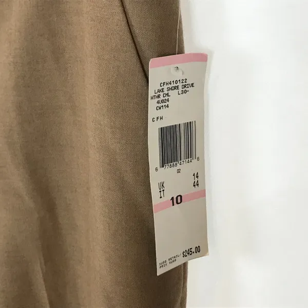 NWT Womens Size 10 10x33 1/2 Anne Klein Wool Cashmere Blend Dress Trouser Pants - Image 4