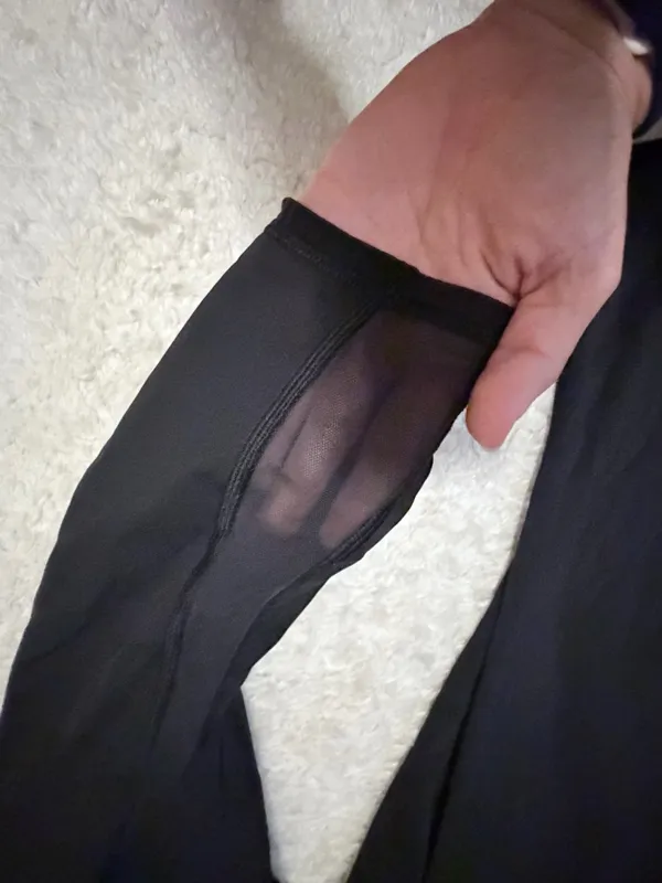 lululemon athletica black train times crop leggings size 10 - Image 6