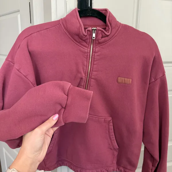 Set Active Heavyweight Half-Zip Sweatshirt - Image 9