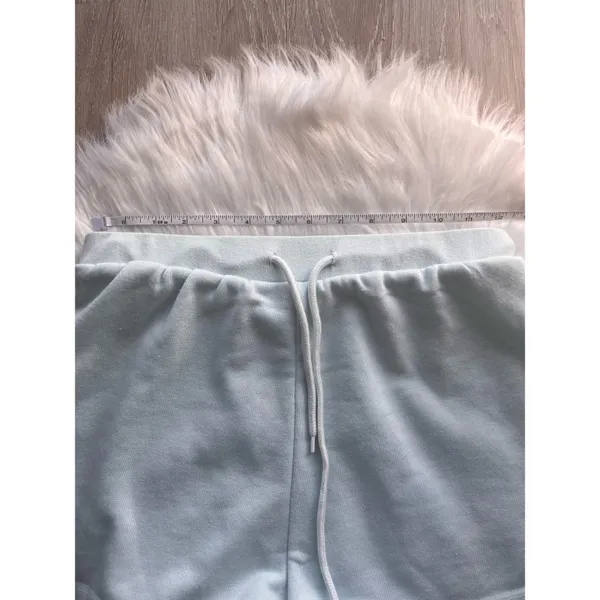 Princess Polly Sophie Baby Blue Lounge Shorts - Image 3