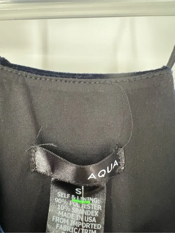Aqua Velvet Navy Blue Spaghetti Strap Camisole - Image 7