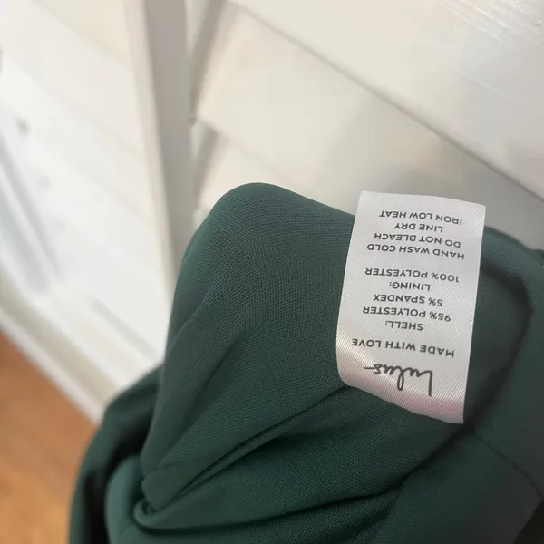 Lulu’s Instant‎ Icon Dark Green V-Neck Sleeveless Jumpsuit Size XL - Image 10