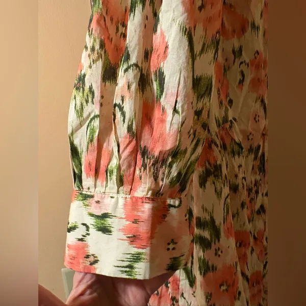 Tuckernuck Lindsay Blush Ikat Blooms Mini Dress - Image 7