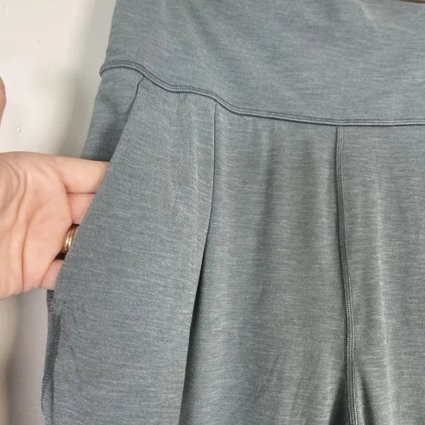 Athleta Elation Pants Womens Sz Small Green‎ Athleisure Athletic Sporty Stretch - Image 4