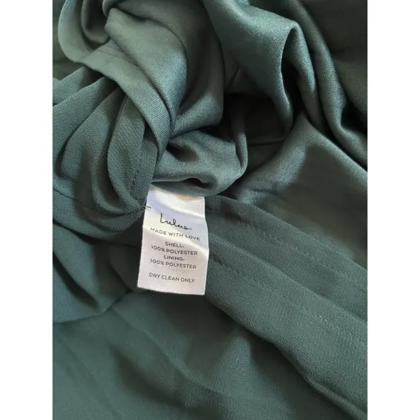 Lulus Thoughts of Hue Emerald Green Surplice Maxi Dress Size XS NWT Bridesmaid - Image 8