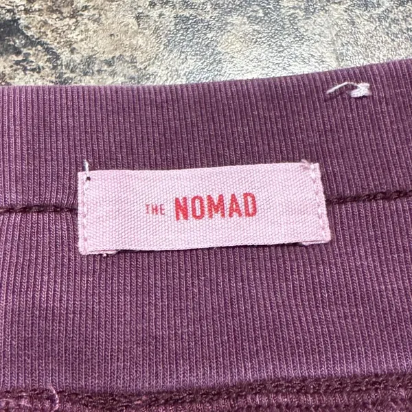 Pilcro Nomad Pants Joggers Lyocell Pull On Purple XS Coastal Nautical Sailor - Image 3
