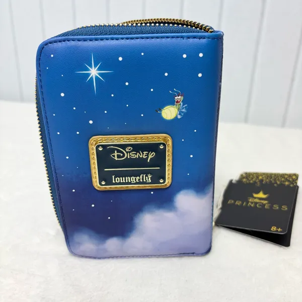 Loungefly Disney‎ Princess and The Frog 15th Anniversary Zip Around Wallet - Image 2