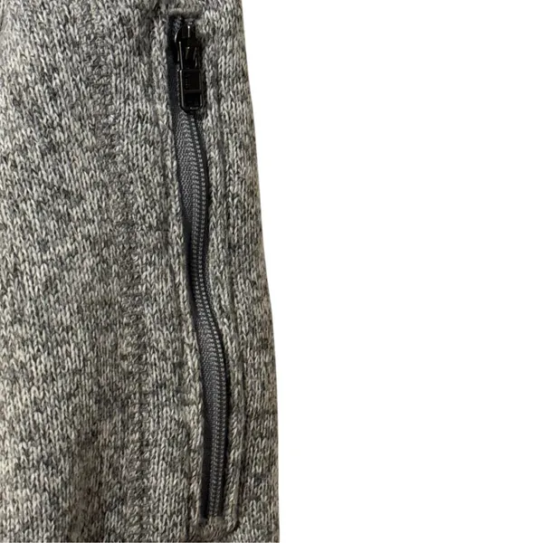Patagonia Womens Better Sweater 1/4 Zip Pullover Fleece Gray Medium HC Logo - Image 7