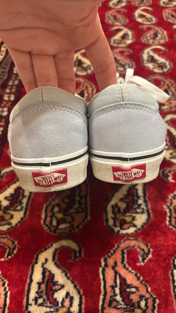 Light Blue Vans Sneakers - Image 3