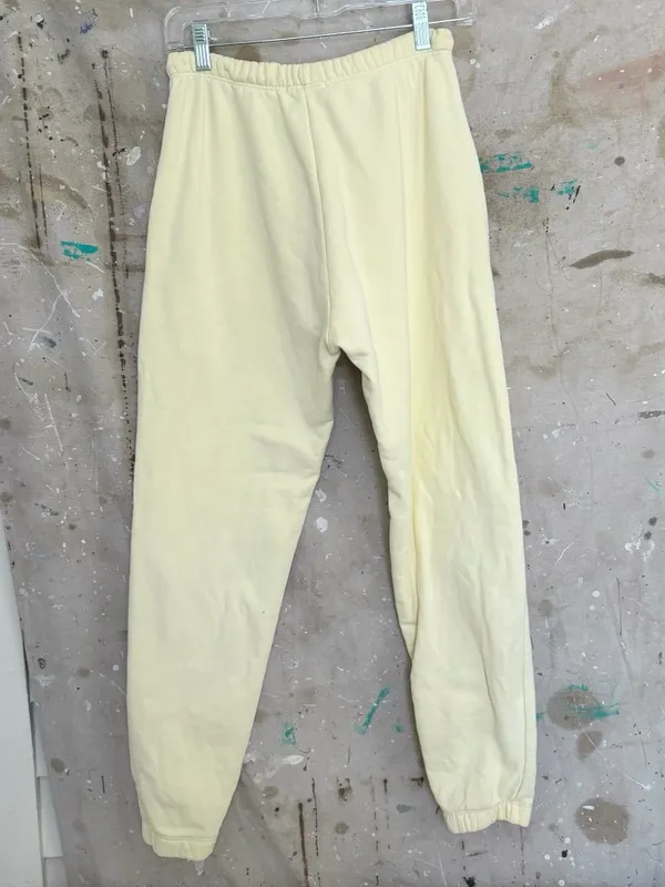 Gil Rodriguez Diana Half Zip Sweatshirt and Beachwood Sweatpant Set Banana Cream - Image 11