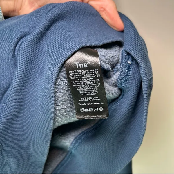 Aritzia Blue Hoodie - Image 3