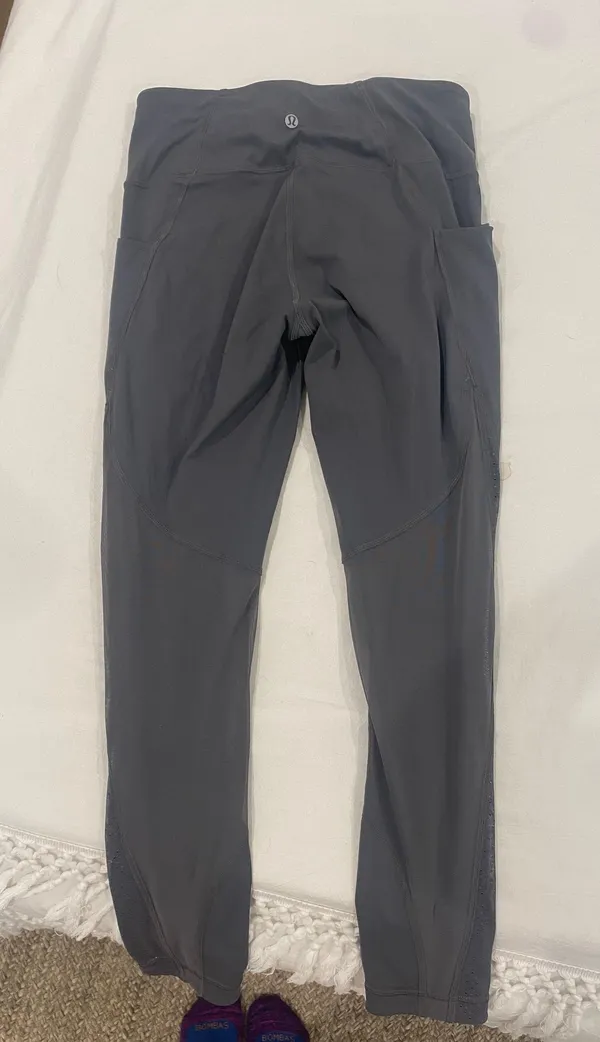 Lululemon Gray  Leggings - Image 4