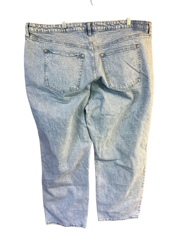 Abercrombie & Fitch High Rise/ Relaxed Jeans Sz 22 NWT - Image 2