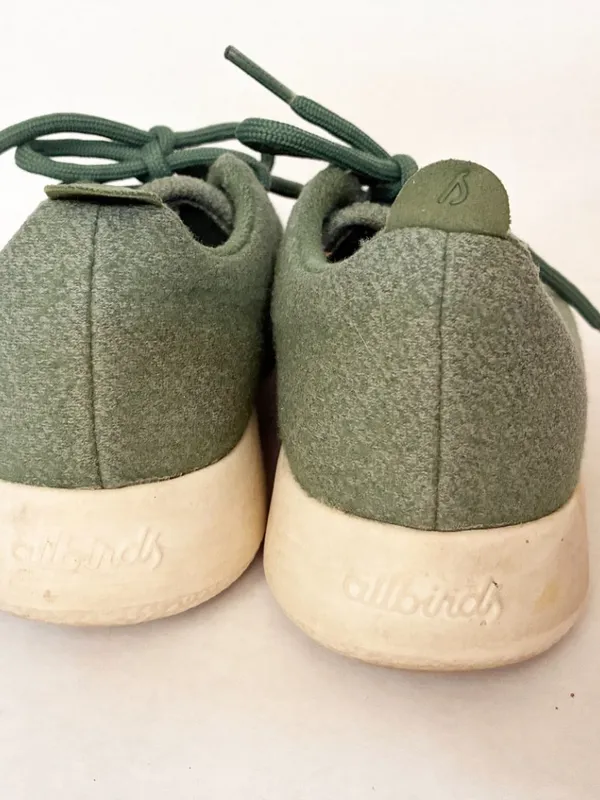 Allbirds Wool Runners Sneakers - Women's 7 - Green - Image 2