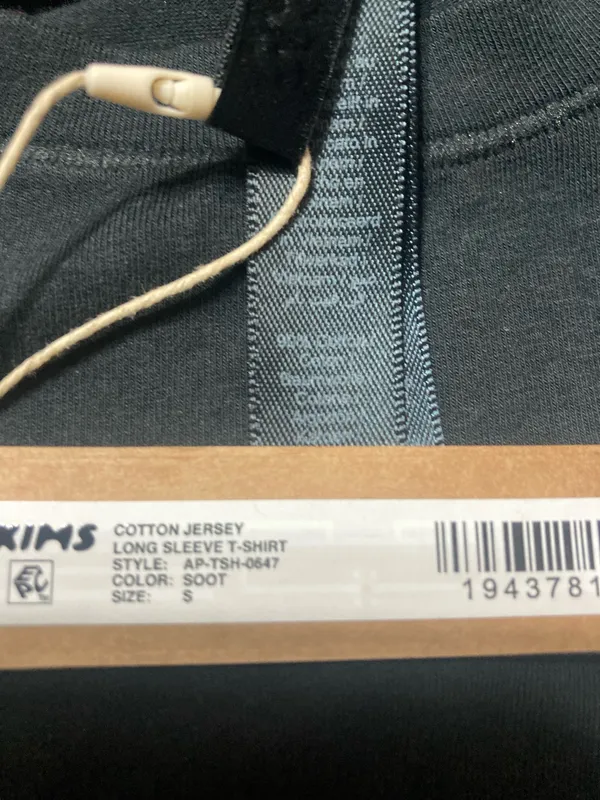SKIMS Cotton Jersey Long Sleeve T-Shirt S - Image 3