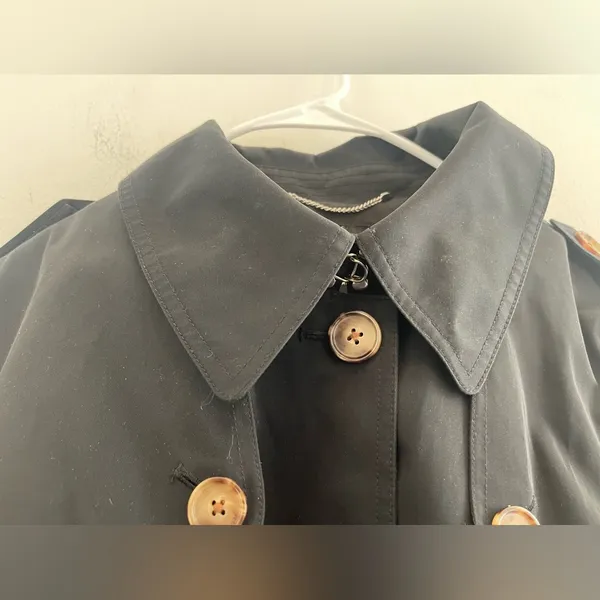 Like New Talbots Woman Petites Trench Coat Sz 2x - Image 3