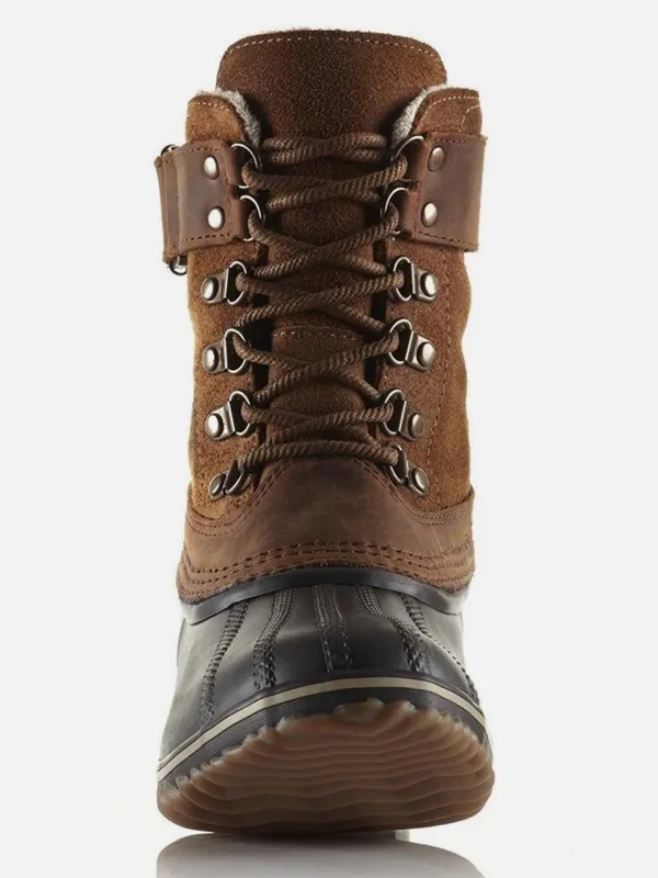 Sorel Womens Brown Winter Fancy Lace II Waterproof Winter Boot Size 8 - Image 4