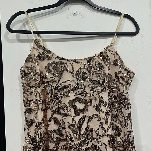 Windsor Pink Sequin Mini Dress Size Small Party Cocktail - Image 3