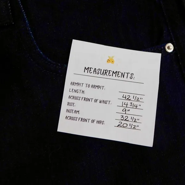 NWT!! WEWOREWHAT Low Rise Dad Jeans Dark Wash Blue Raw Hems Denim Casual Size 27 - Image 16
