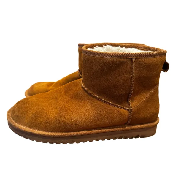 Koolaburra by UGG Chestnut Mini Boots Cozy Winter Core Size 9 - Image 3