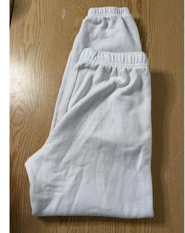 Womens Playboy Sweatpants Off White size Xs - Image 3