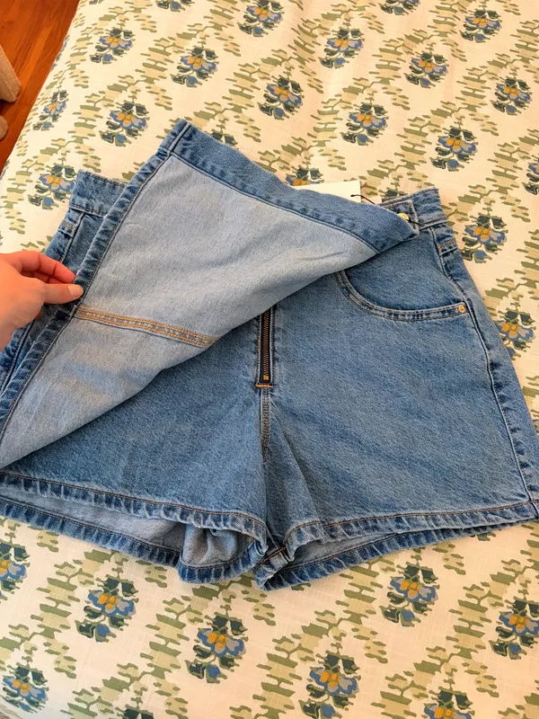 Zara Denim Skort NWT - Image 5