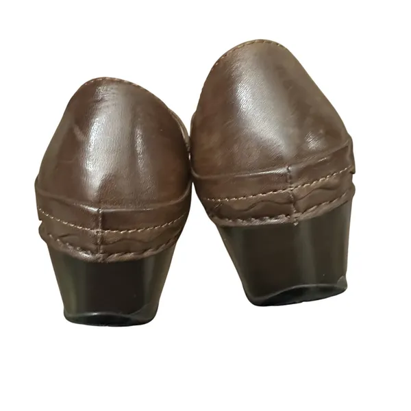 DANSKO Hailey Professional Staple Clog Mule Platform Nursing Shoe Studs 7.5-8/38 - Image 10